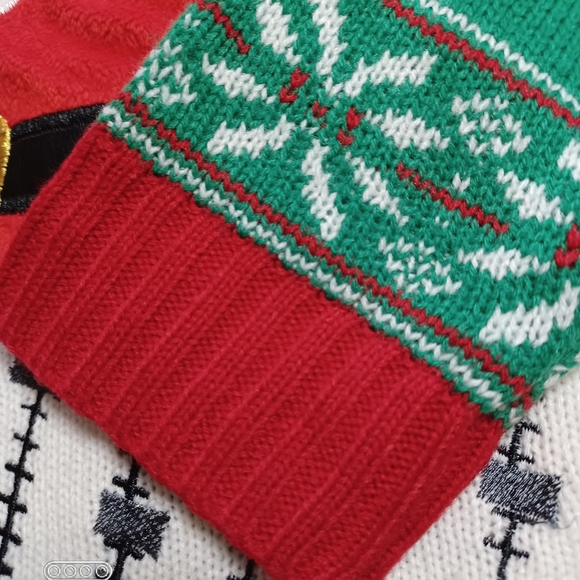 Christmas Sweater 🎄 Rocking Santa 🎅 Great Condition - Picture 4 of 7